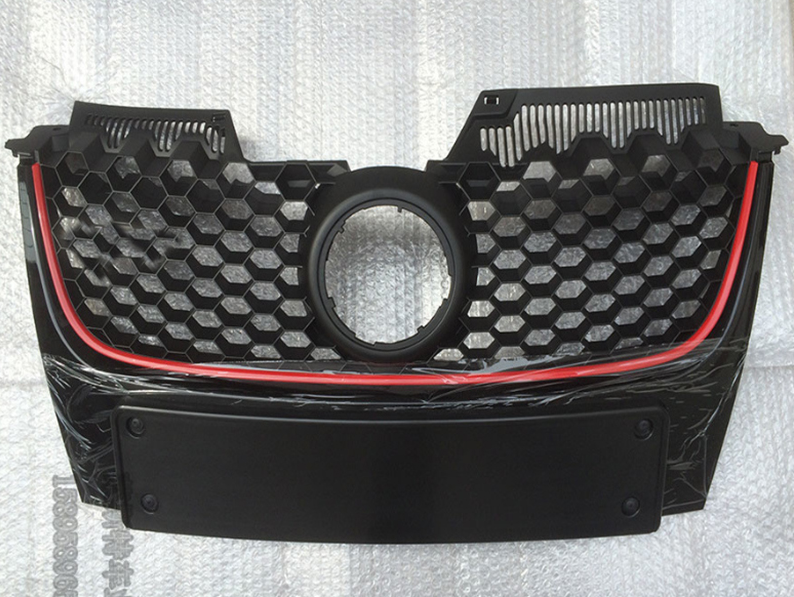 VW Golf MK5 GTI Front Bumper Grille Red Strip